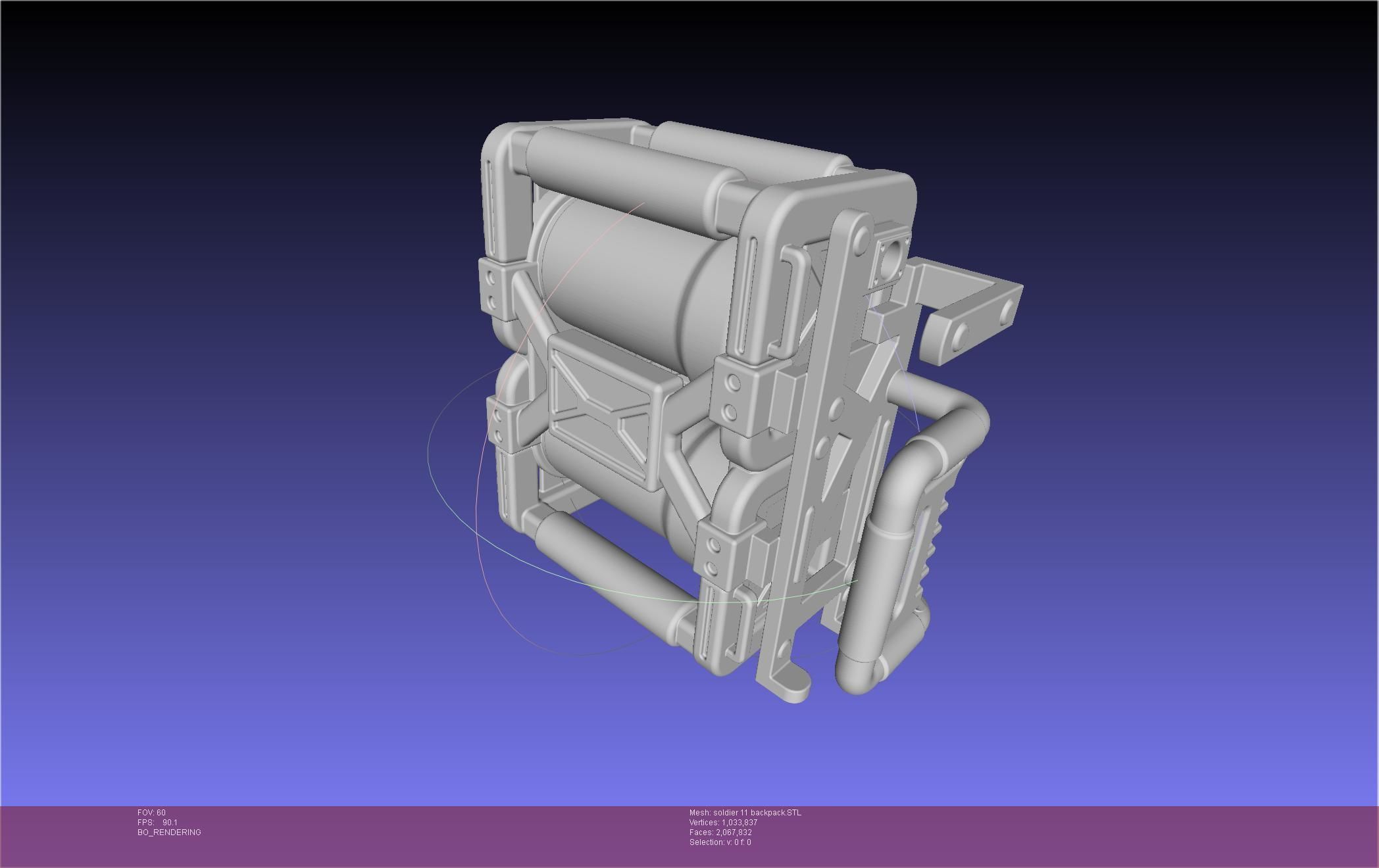 Zenless Zone Zero Soldier 11 Backpack 3D print model_58