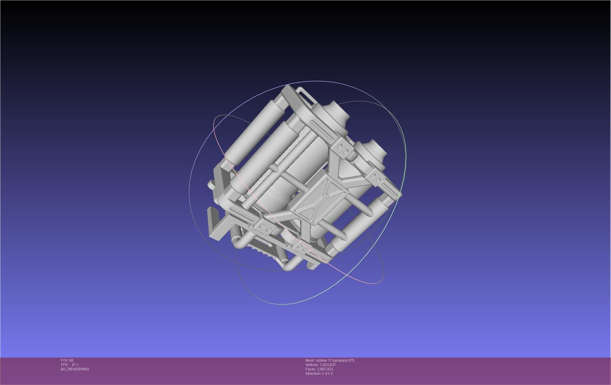 Zenless Zone Zero Soldier 11 Backpack 3D print model_31