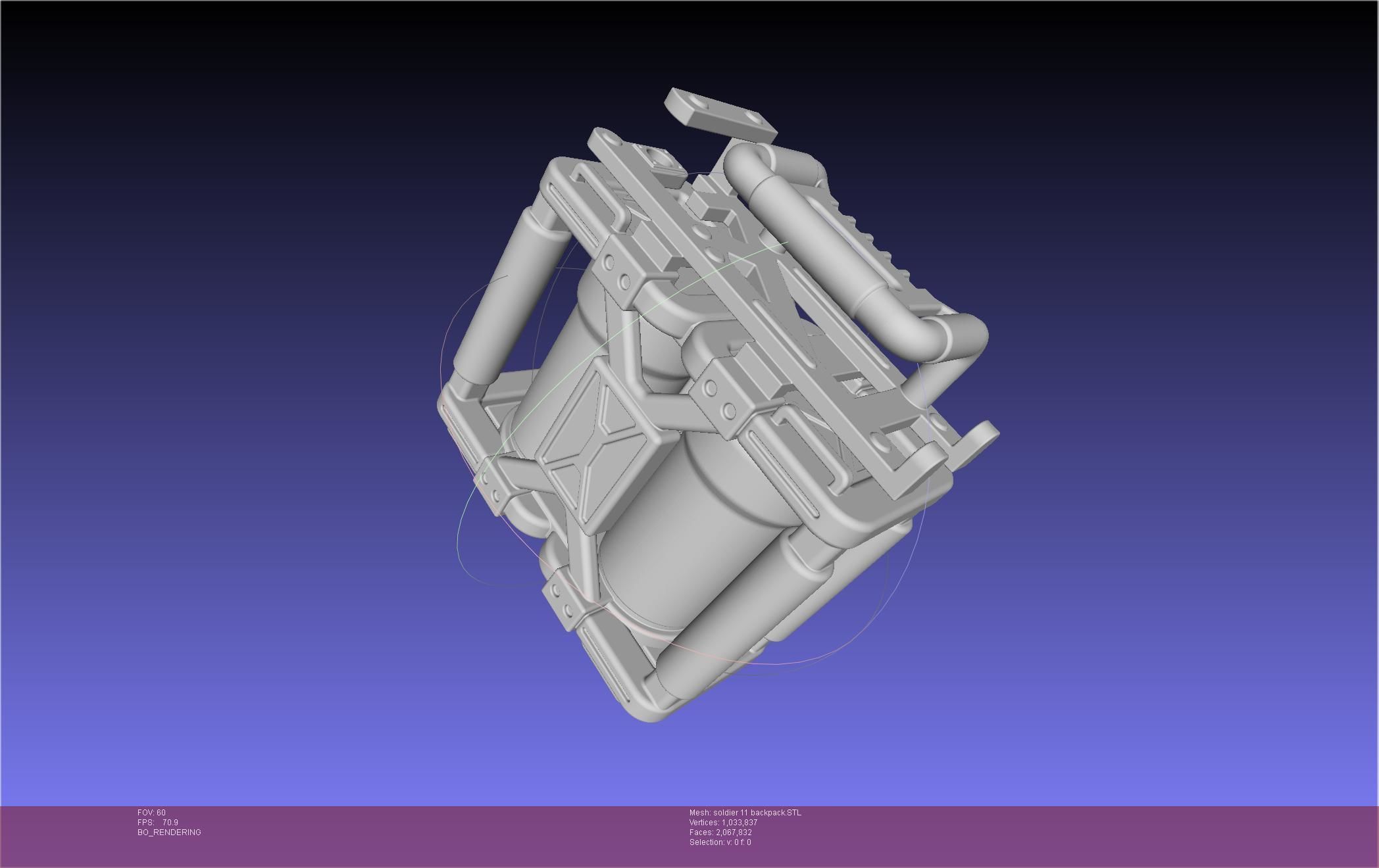 Zenless Zone Zero Soldier 11 Backpack 3D print model_42