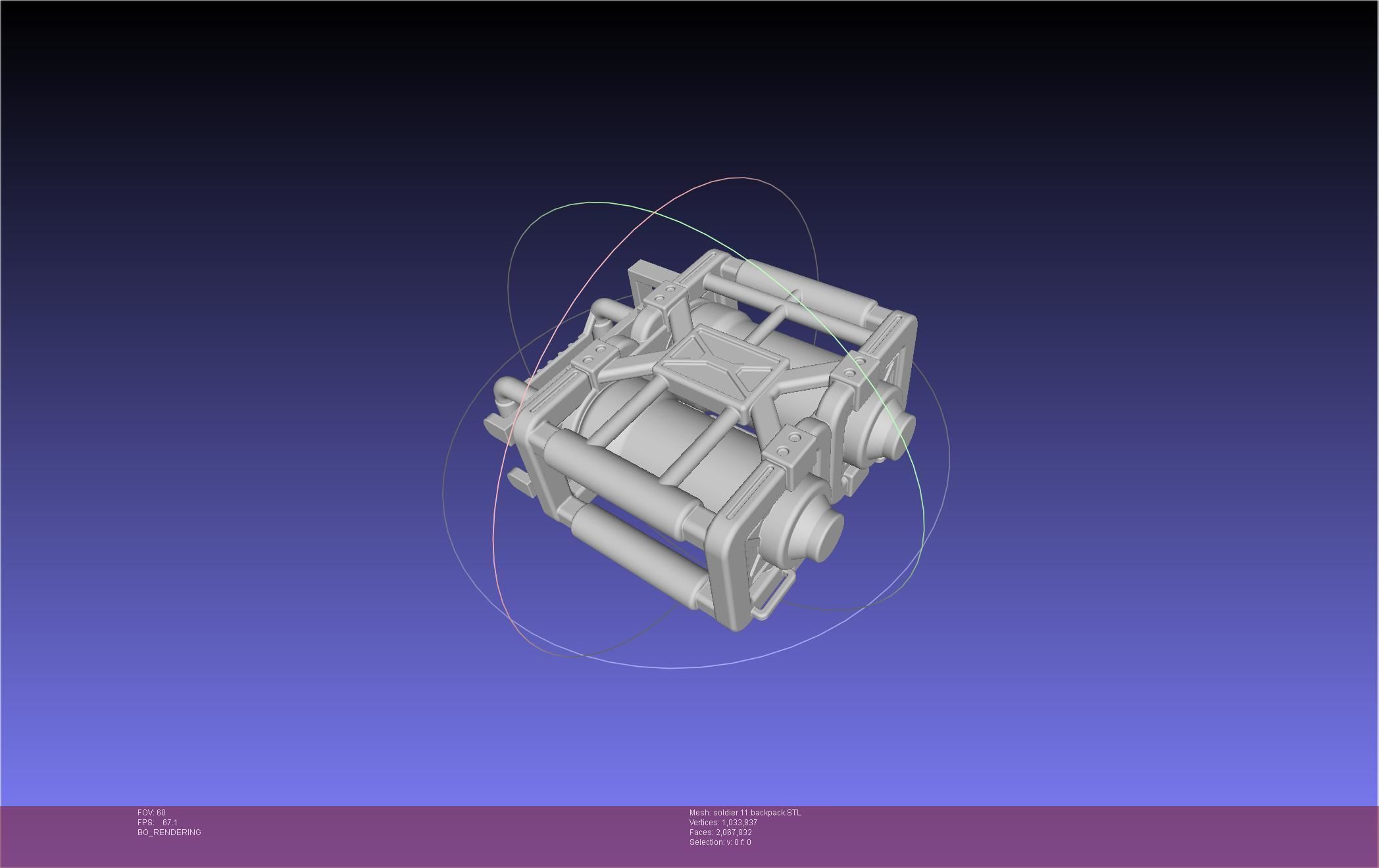 Zenless Zone Zero Soldier 11 Backpack 3D print model_24