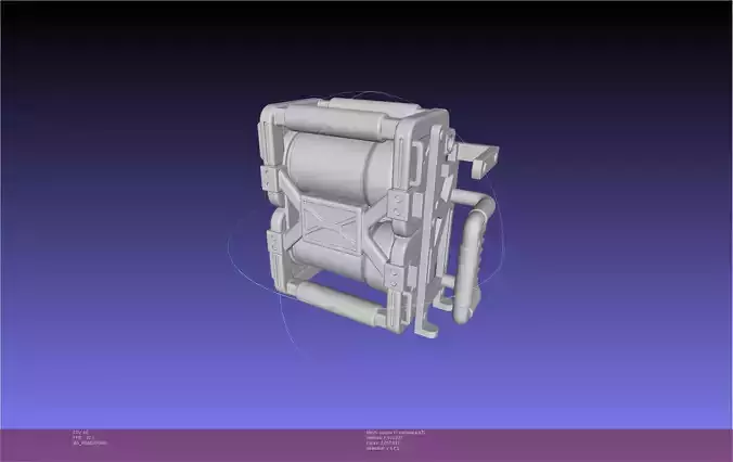 Zenless Zone Zero Soldier 11 Backpack 3D print model
