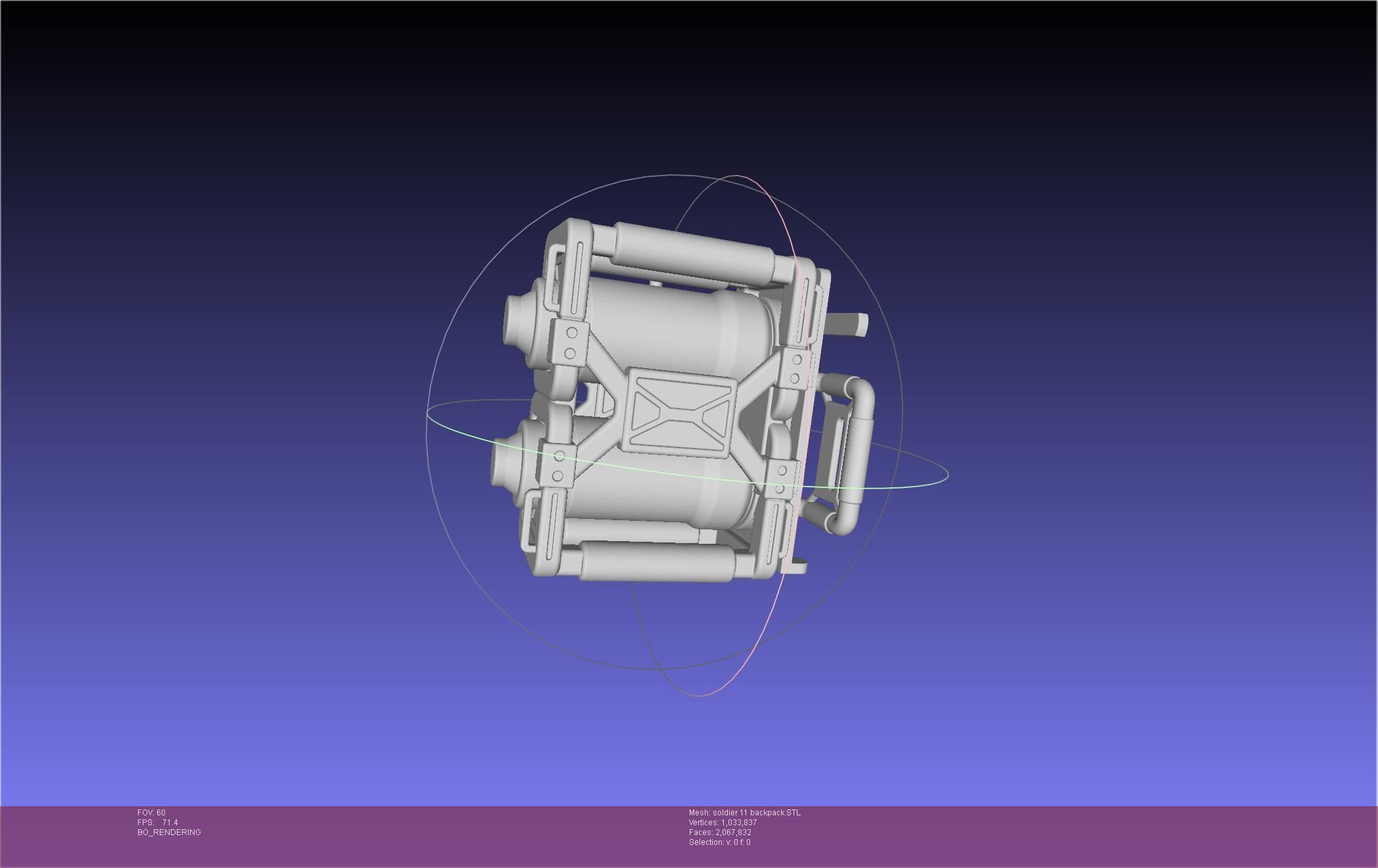 Zenless Zone Zero Soldier 11 Backpack 3D print model_33