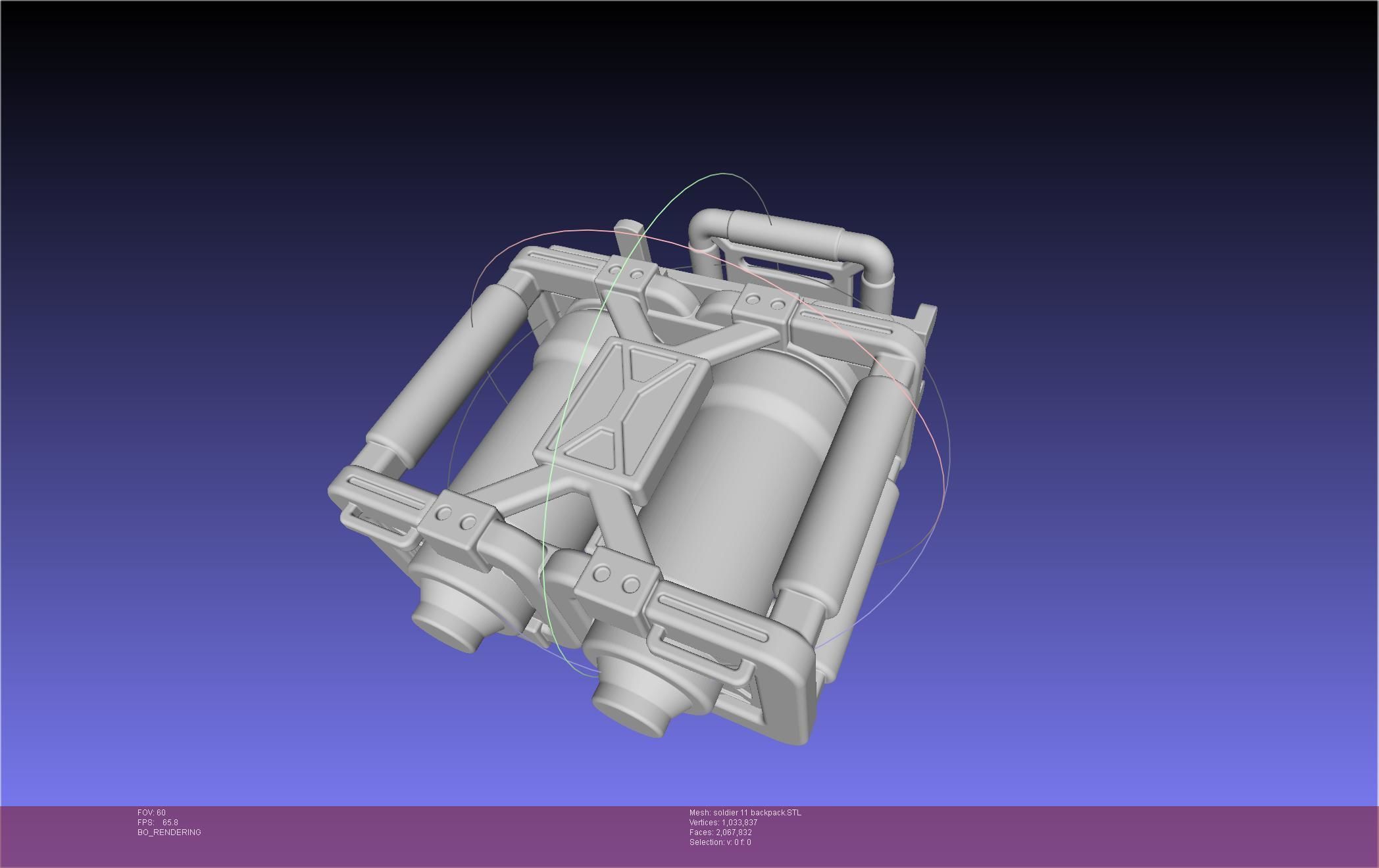 Zenless Zone Zero Soldier 11 Backpack 3D print model_43