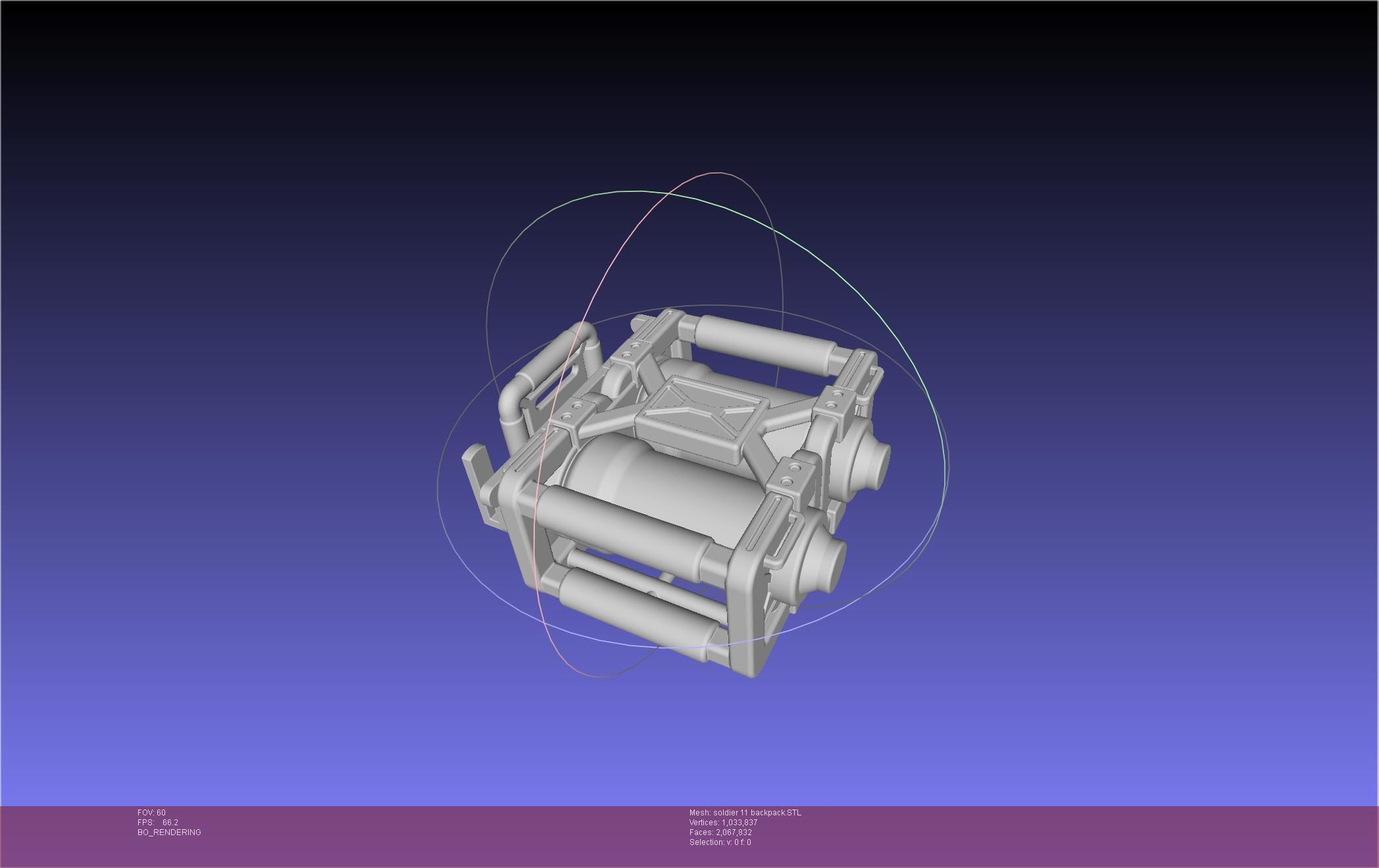 Zenless Zone Zero Soldier 11 Backpack 3D print model_7