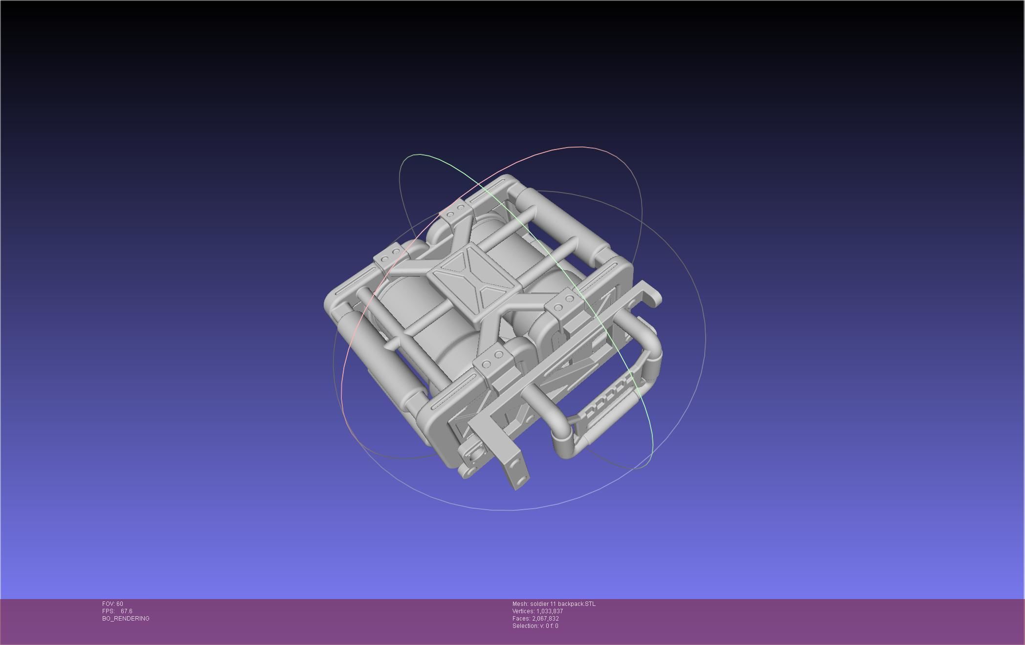 Zenless Zone Zero Soldier 11 Backpack 3D print model_28