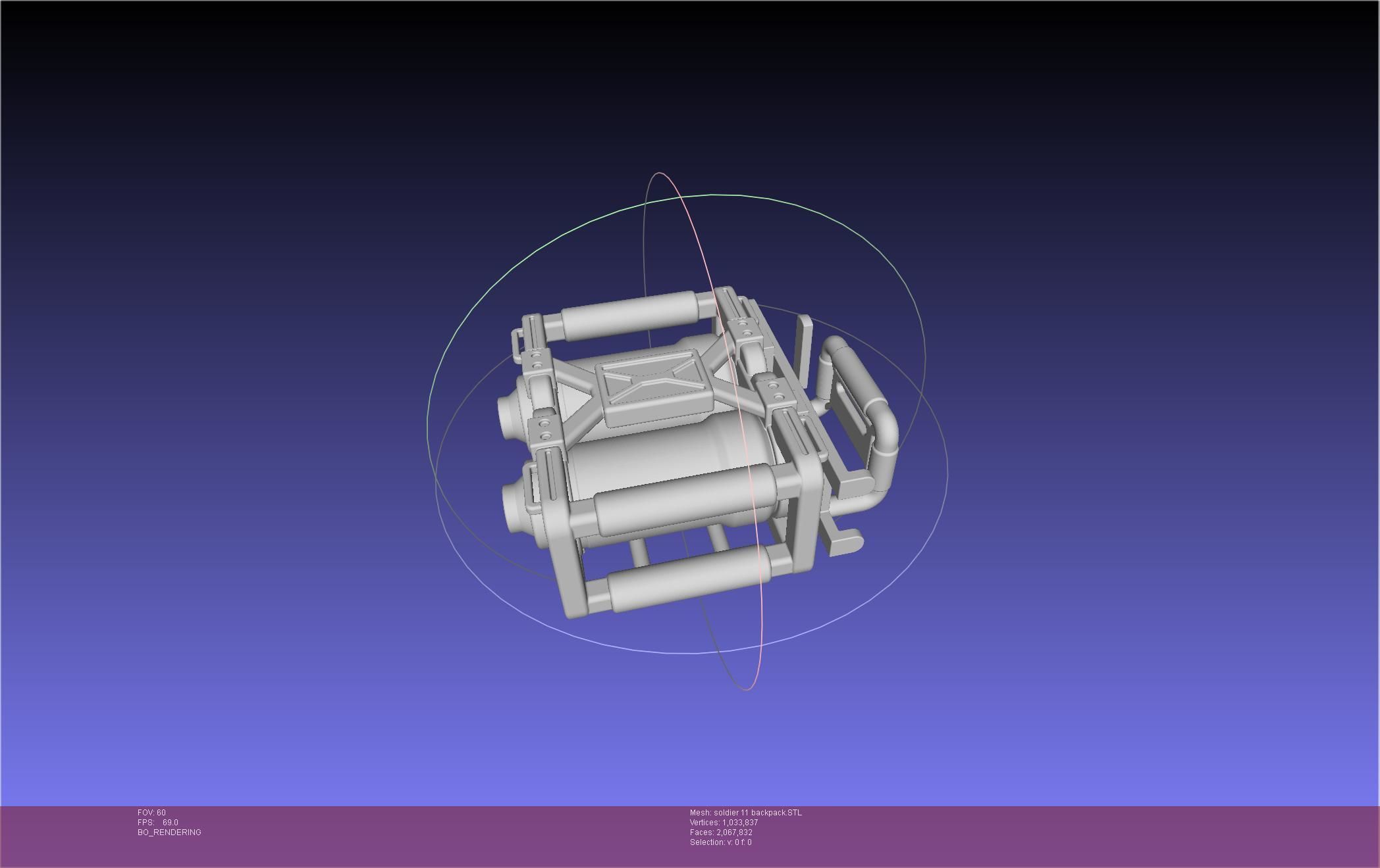 Zenless Zone Zero Soldier 11 Backpack 3D print model_2