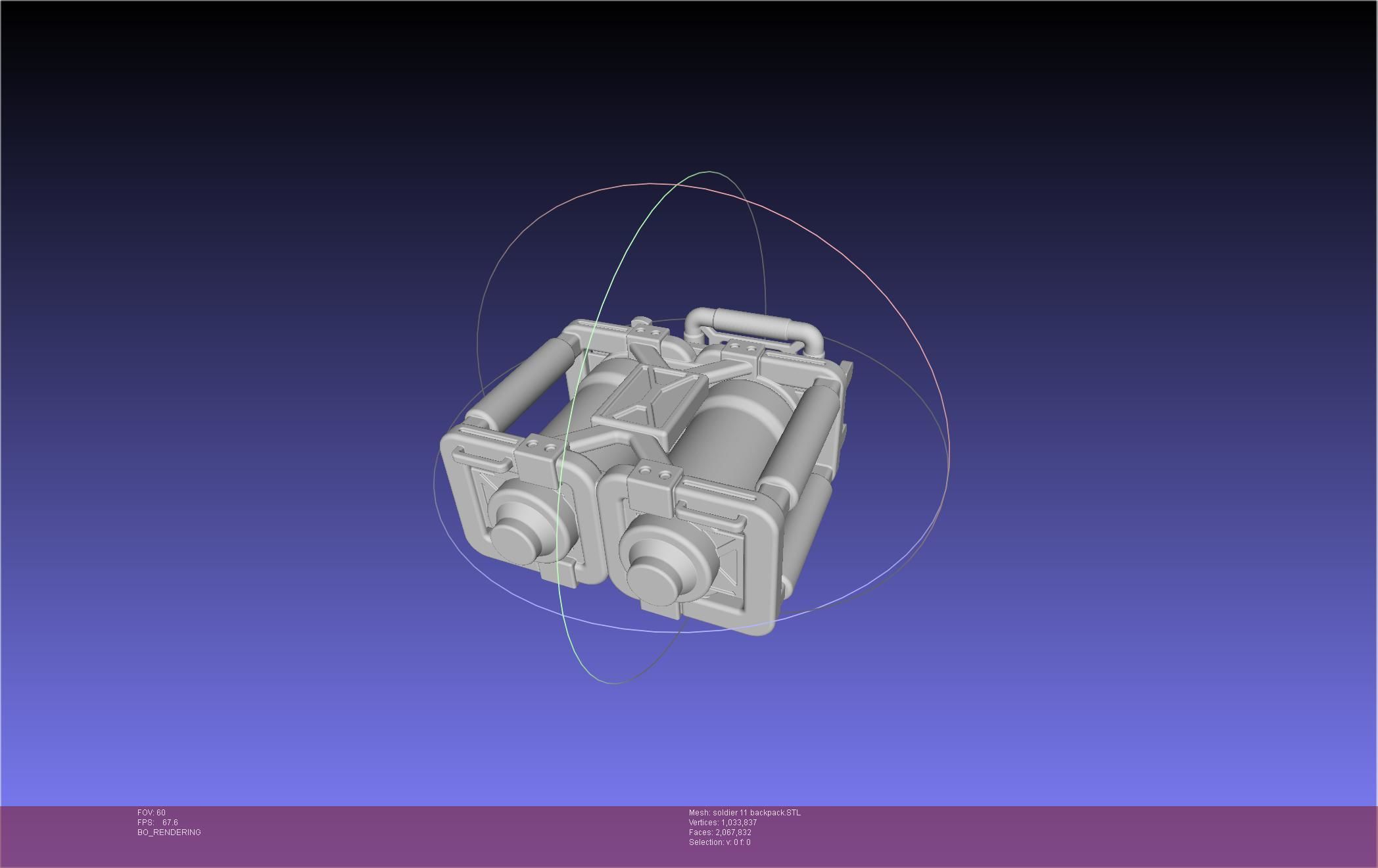 Zenless Zone Zero Soldier 11 Backpack 3D print model_4