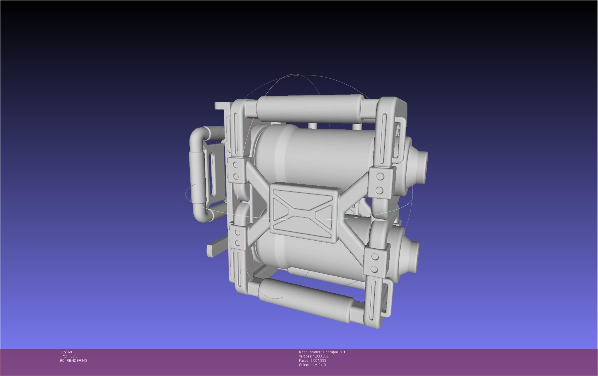 Zenless Zone Zero Soldier 11 Backpack 3D print model_55