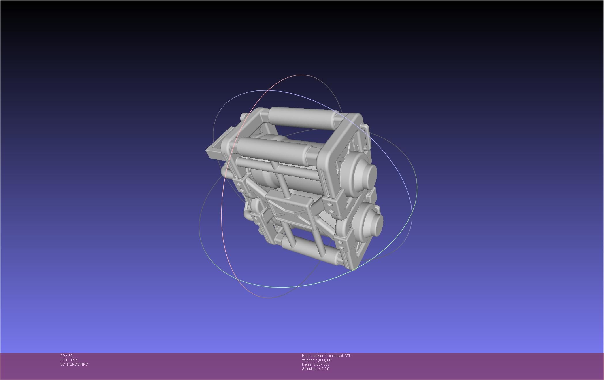 Zenless Zone Zero Soldier 11 Backpack 3D print model_37