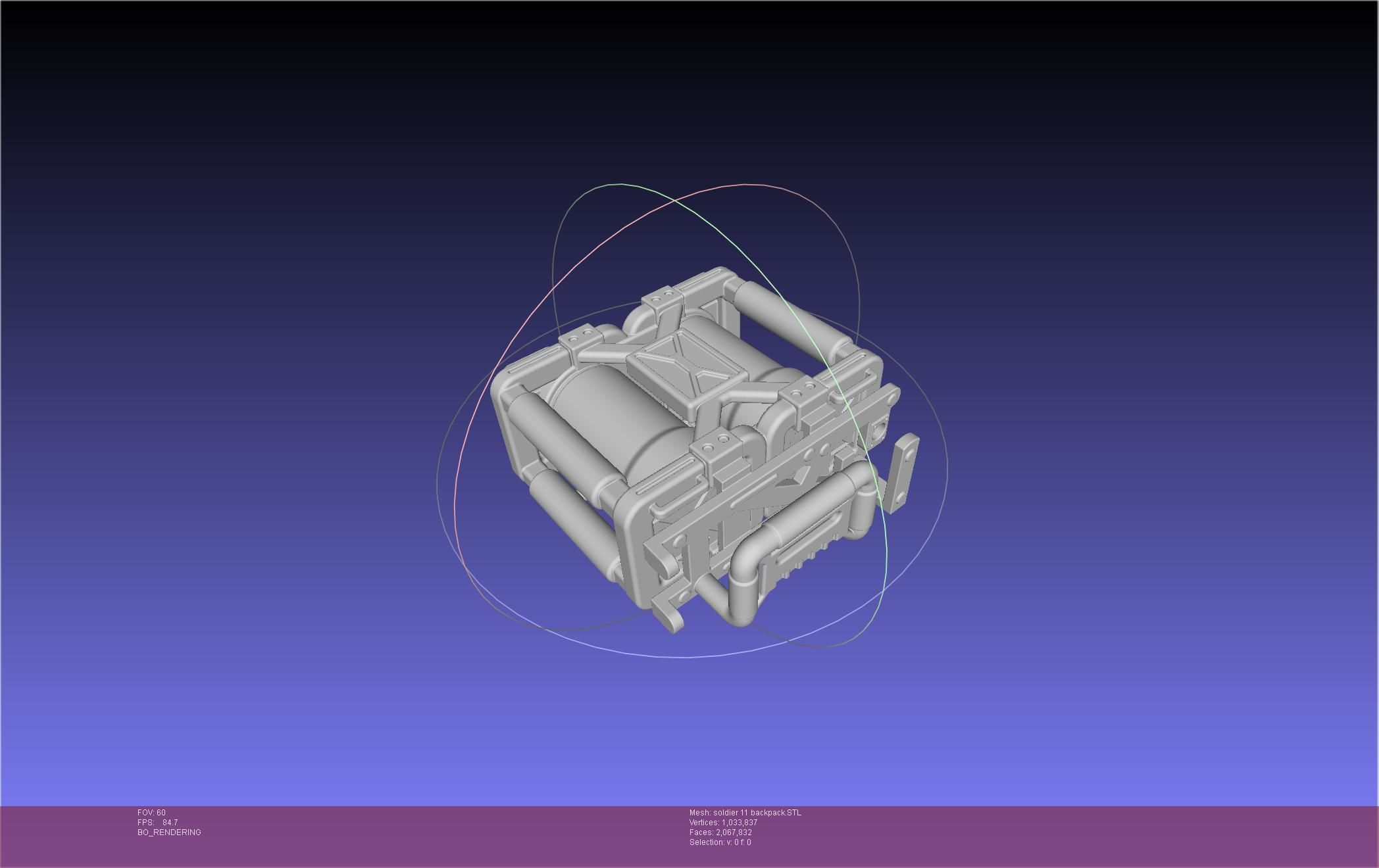 Zenless Zone Zero Soldier 11 Backpack 3D print model_12