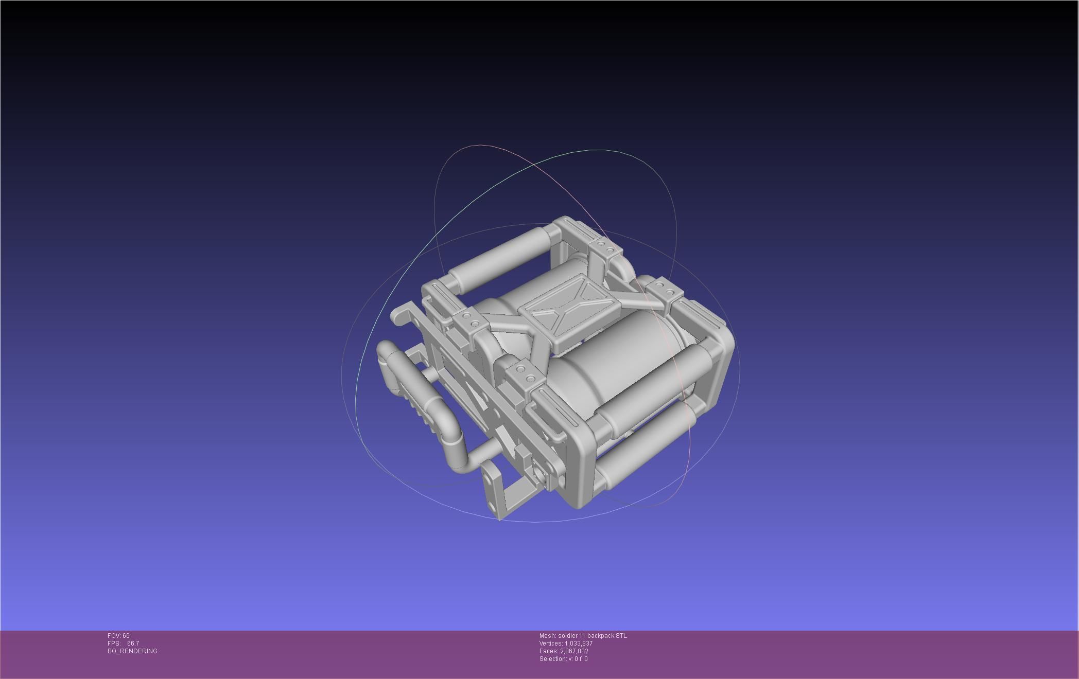 Zenless Zone Zero Soldier 11 Backpack 3D print model_9