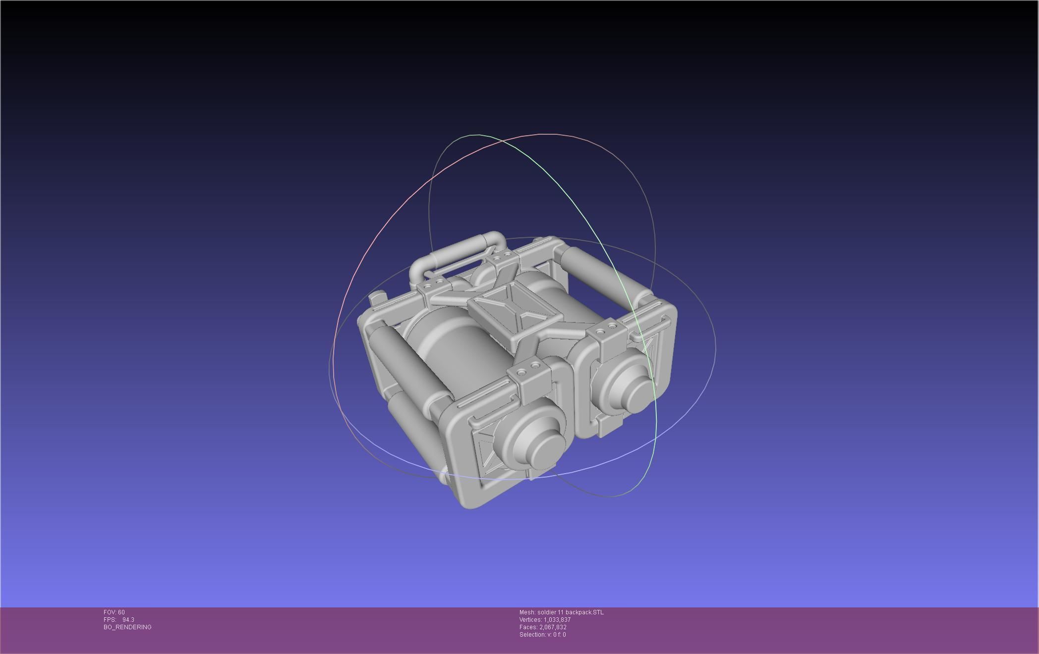 Zenless Zone Zero Soldier 11 Backpack 3D print model_6