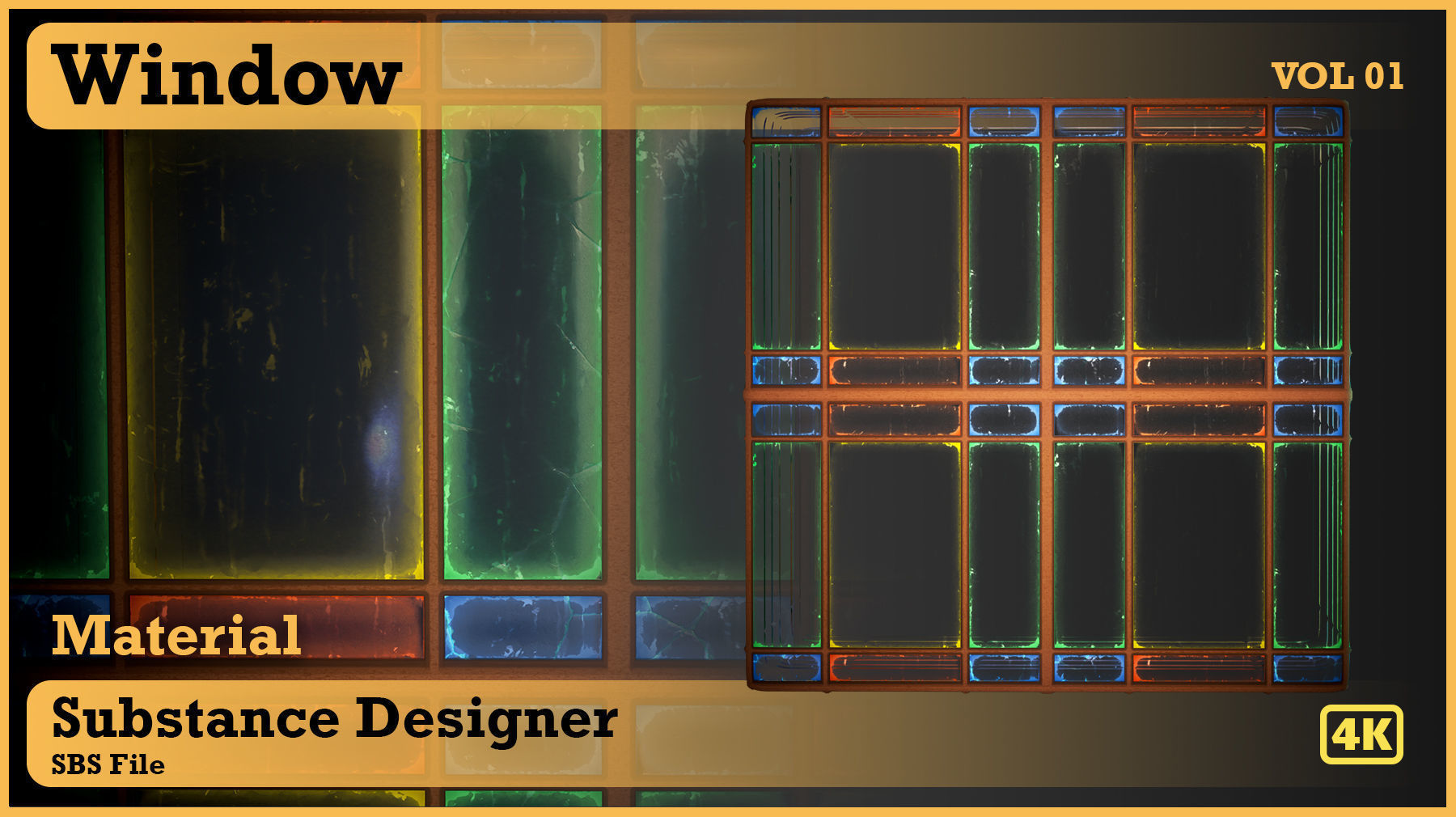 persian window - VOL 01 - substance designer Texture_1