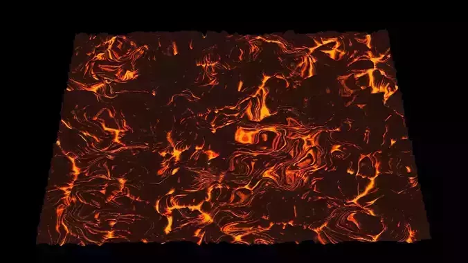 Lava Area 3D model