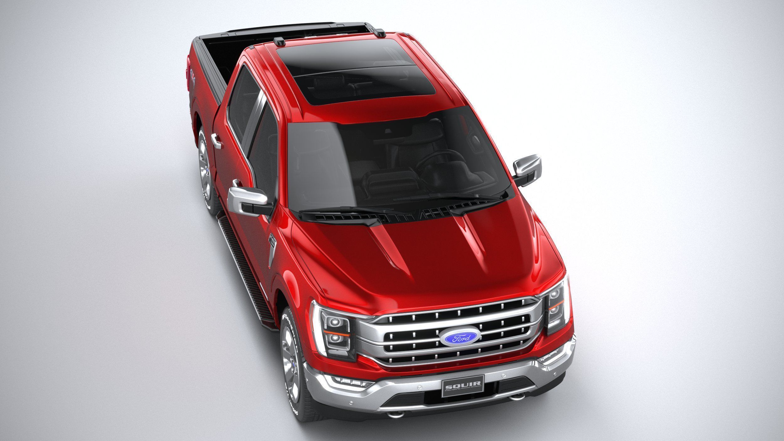 F-150 Lariat 2021 3D model_12