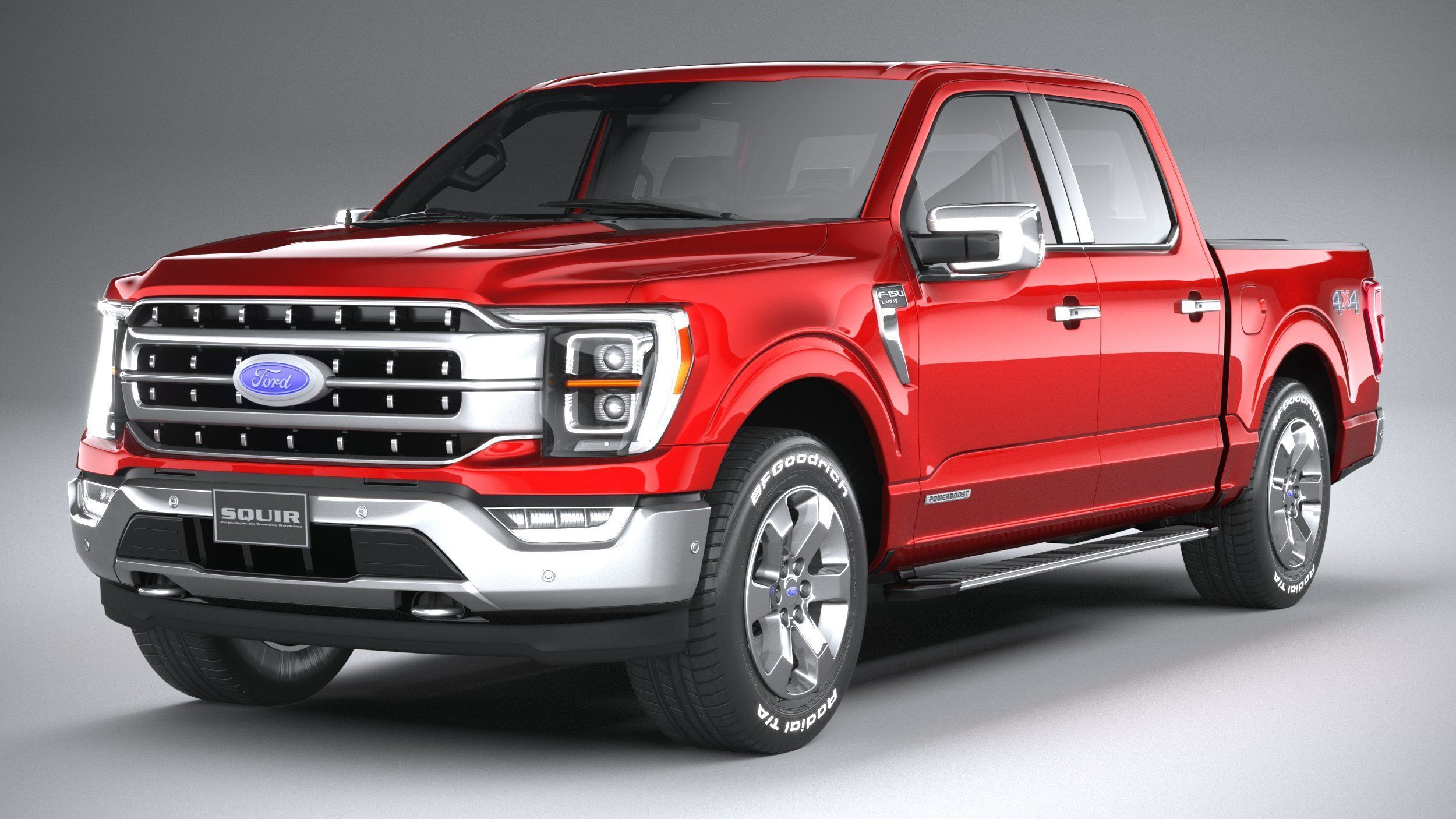 F-150 Lariat 2021 3D model_2