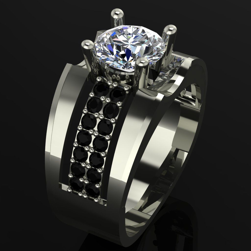 3d print modal Rings 3D print model_5