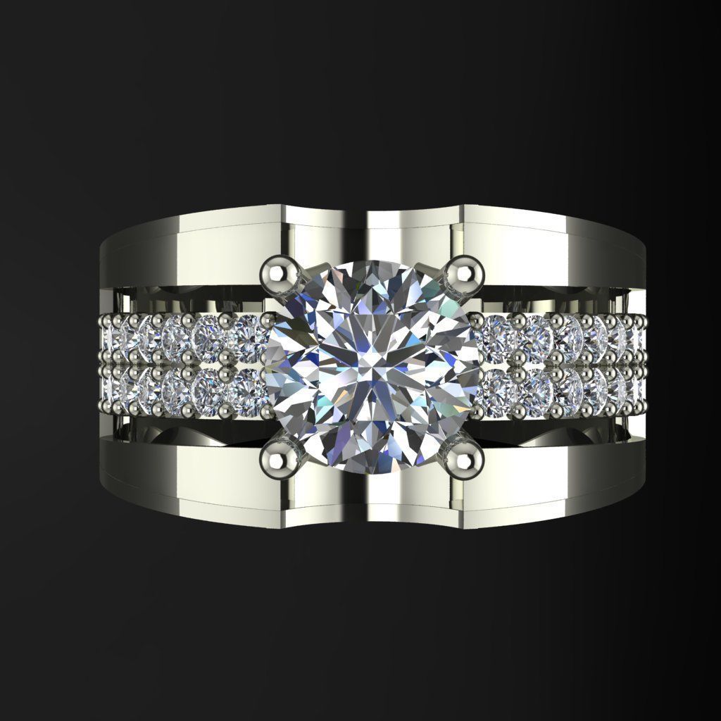 3d print modal Rings 3D print model_3