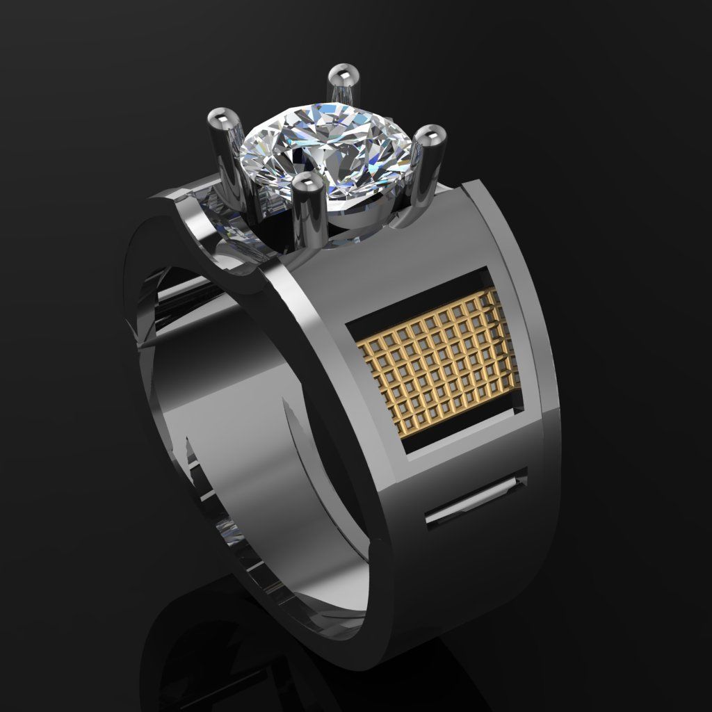 3d print modal Rings 3D print model_14