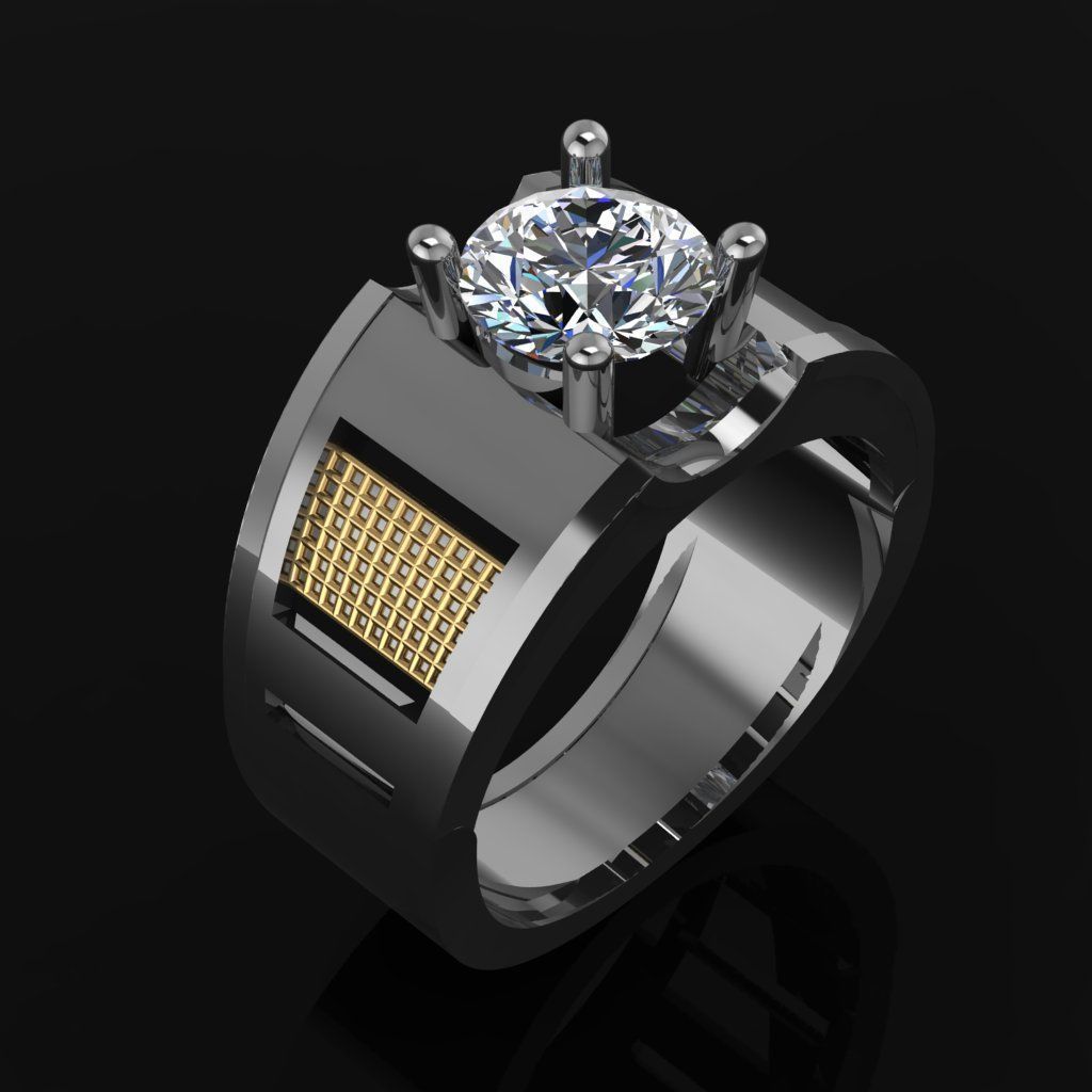 3d print modal Rings 3D print model_11