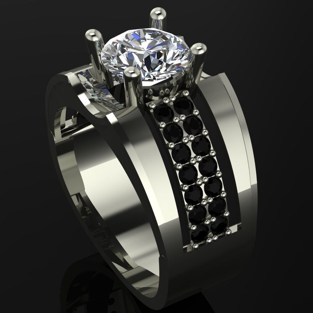 3d print modal Rings 3D print model_4