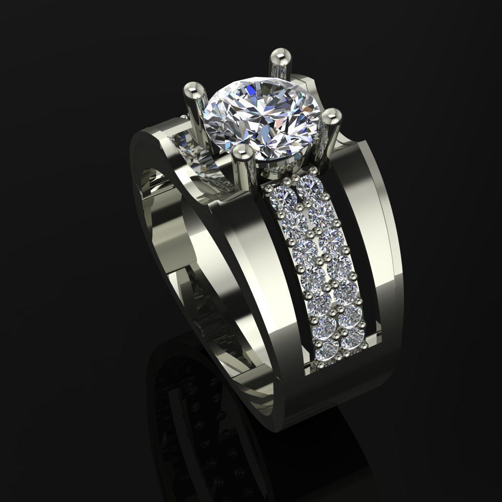 3d print modal Rings 3D print model_1