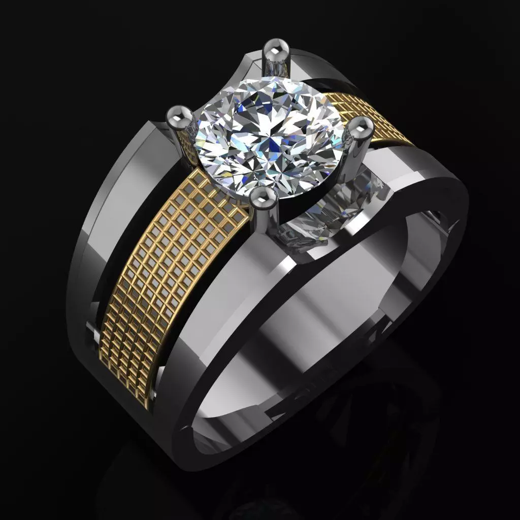 3d print modal Rings 3D print model_0