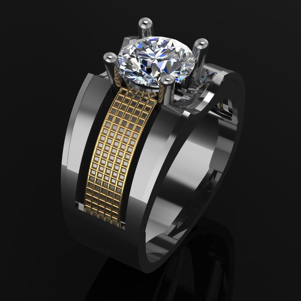 3d print modal Rings 3D print model_10