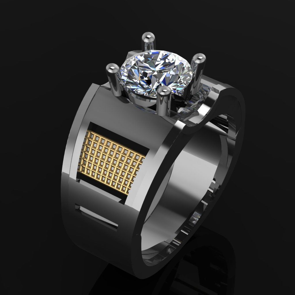 3d print modal Rings 3D print model_13