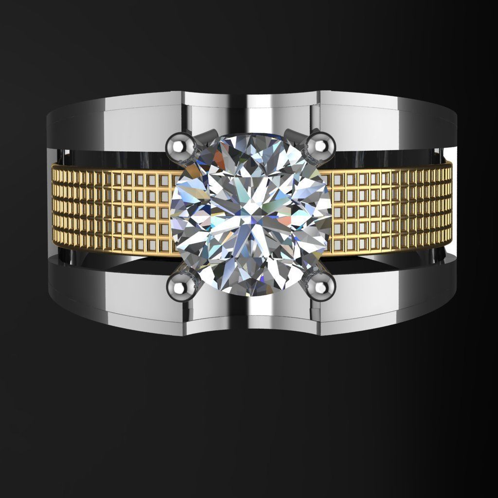 3d print modal Rings 3D print model_8