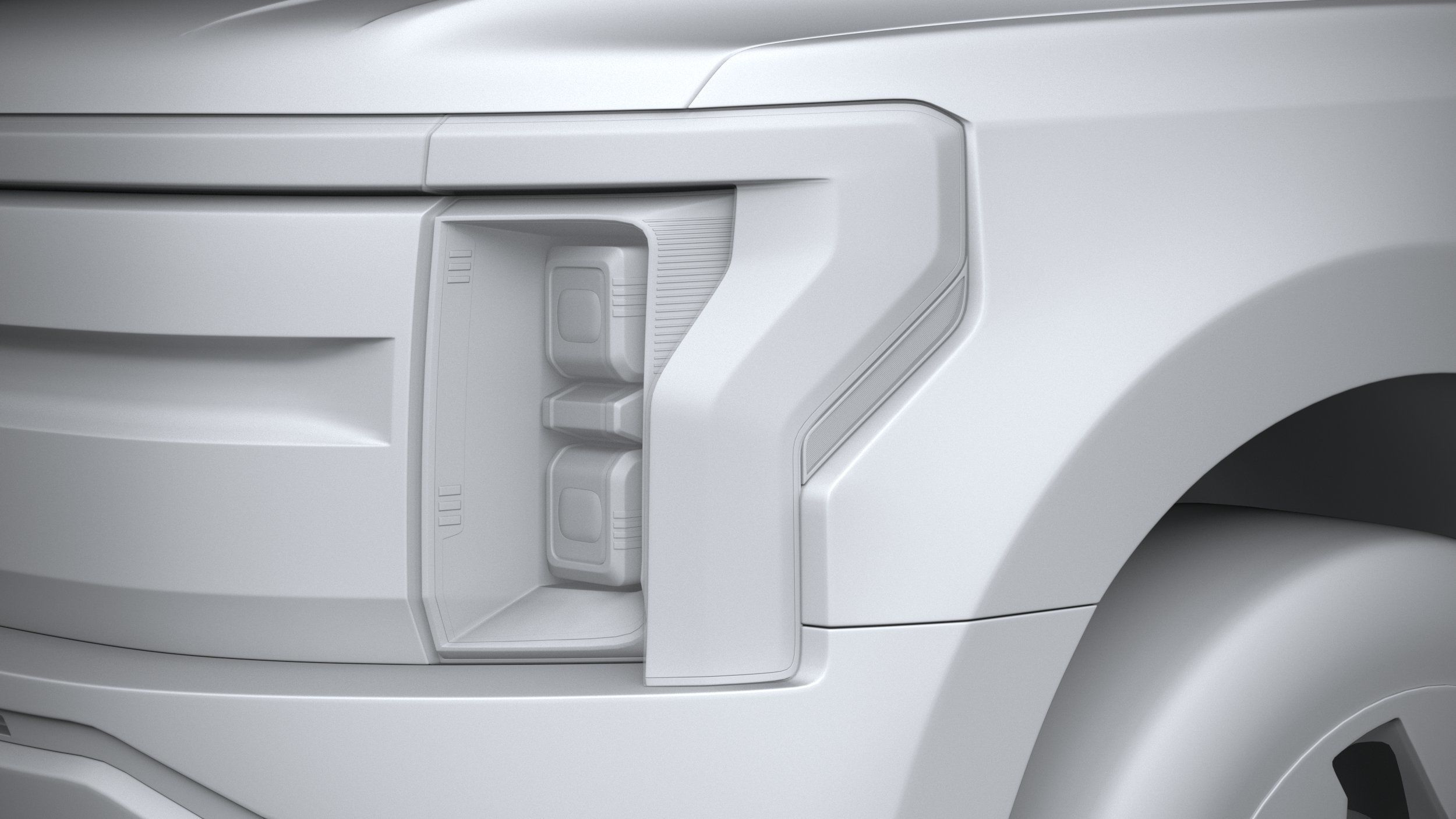 F-150 Lightning Flash 2024 3D model_23