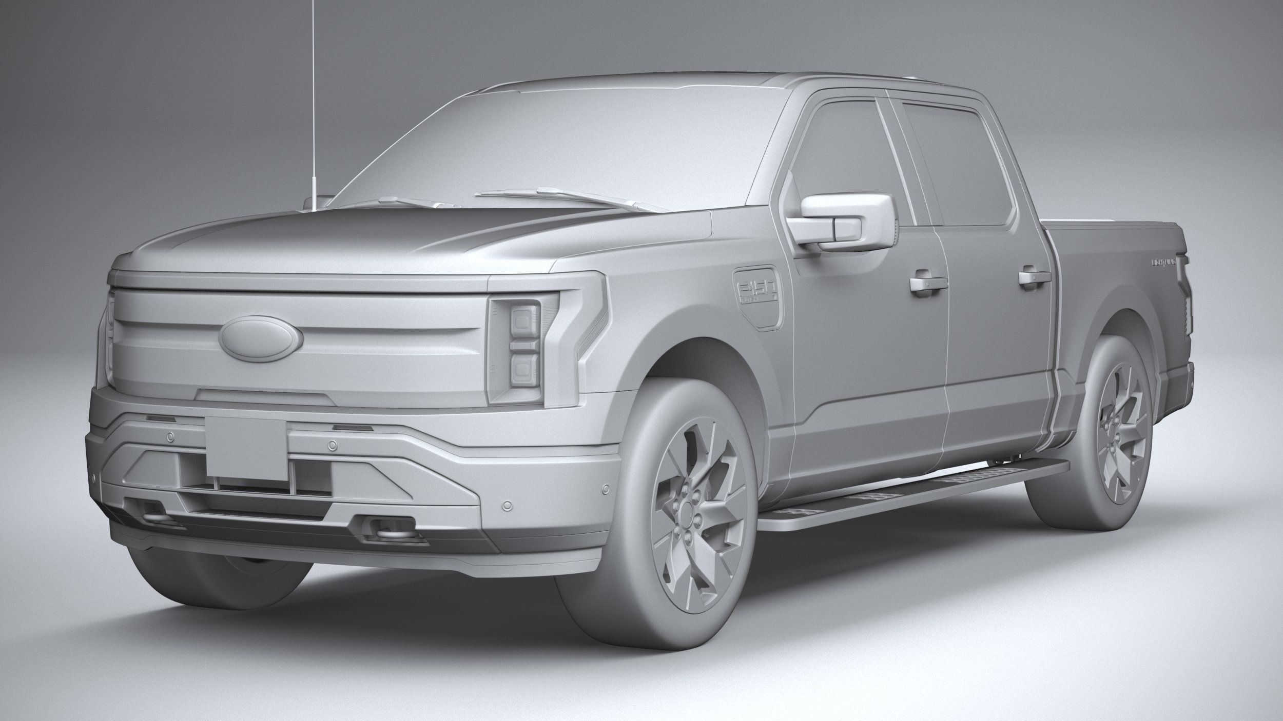 F-150 Lightning Flash 2024 3D model_20