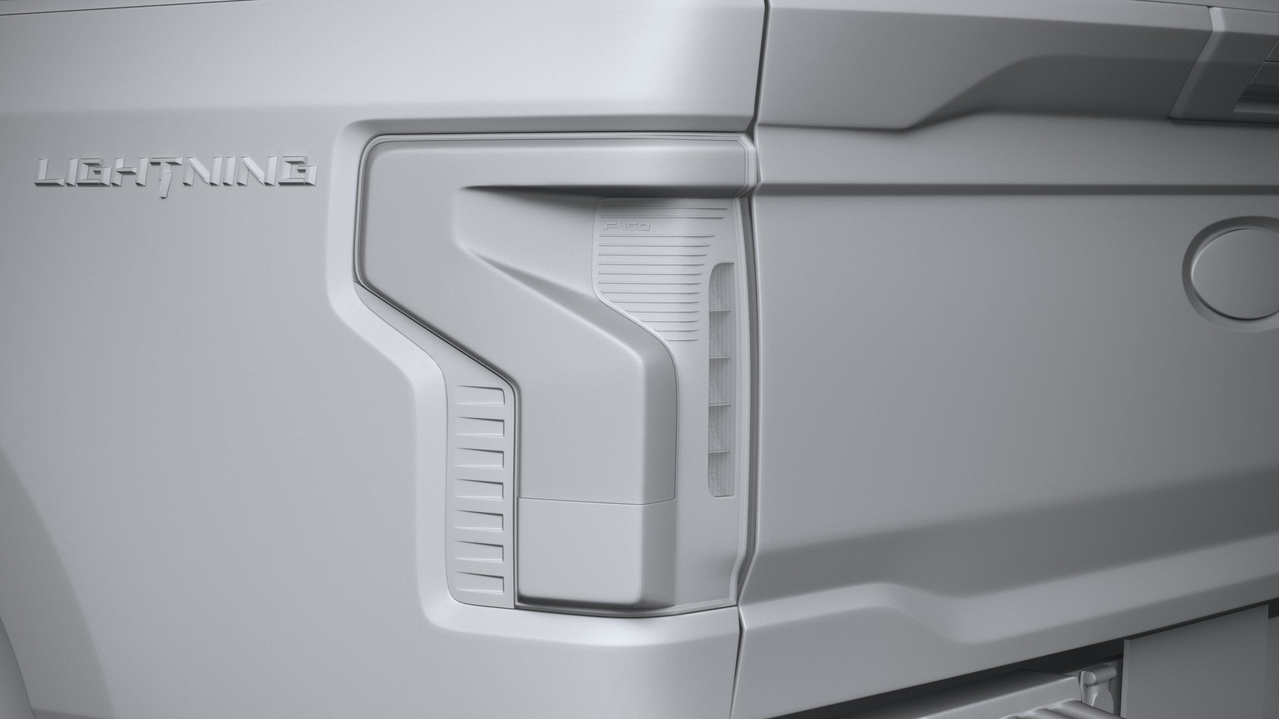 F-150 Lightning Flash 2024 3D model_24