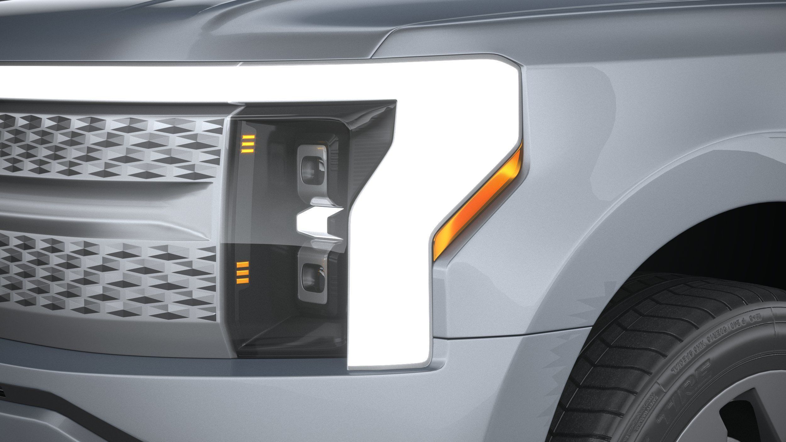 F-150 Lightning Flash 2024 3D model_14