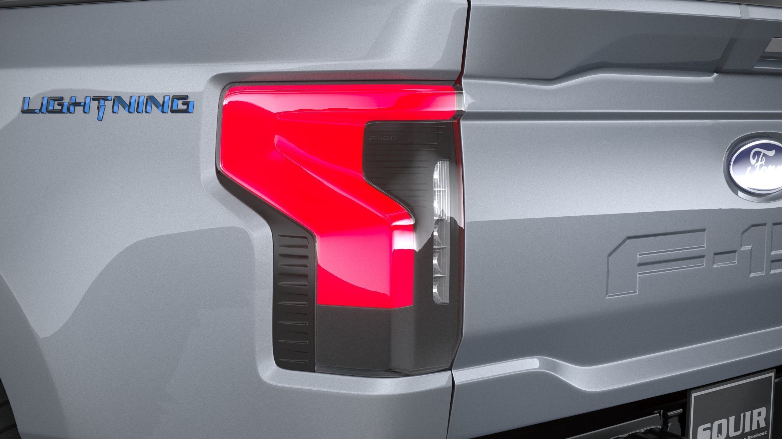 F-150 Lightning Flash 2024 3D model_15