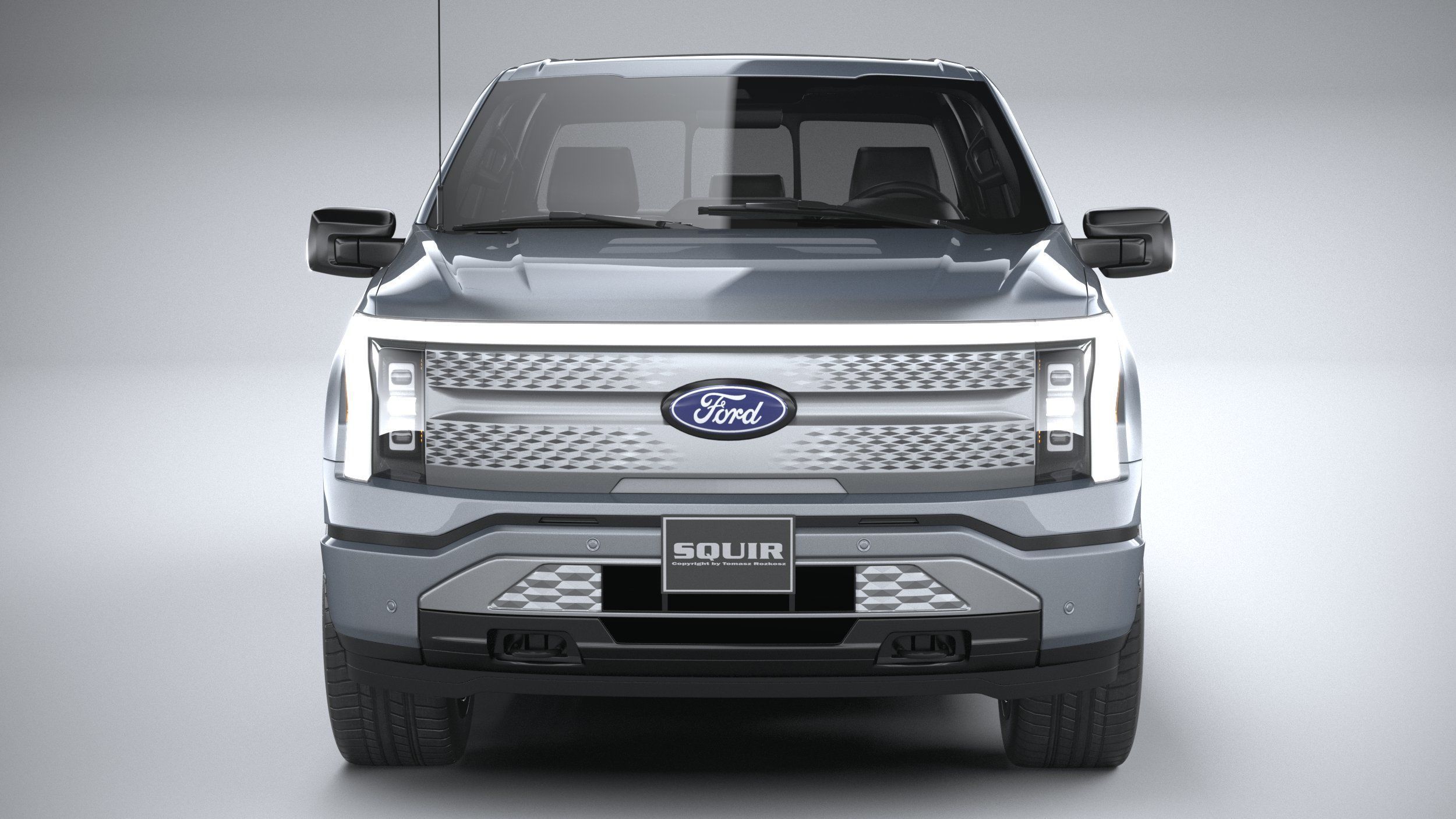 F-150 Lightning Flash 2024 3D model_13