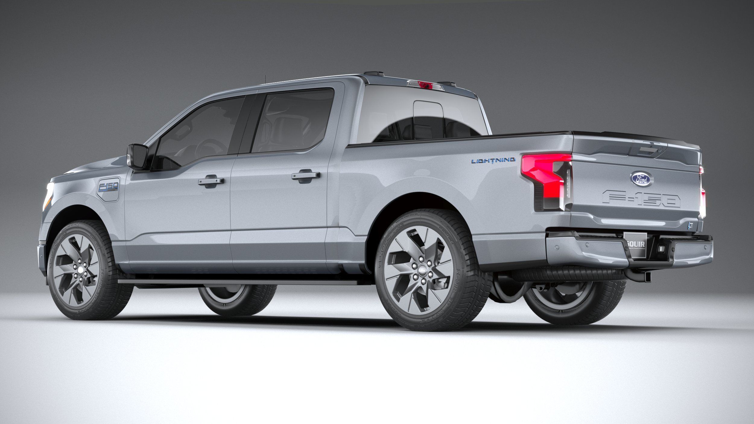 F-150 Lightning Flash 2024 3D model_5