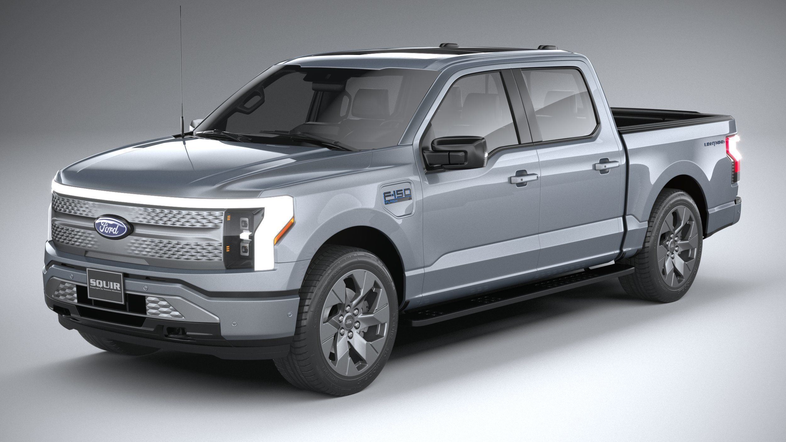 F-150 Lightning Flash 2024 3D model_1