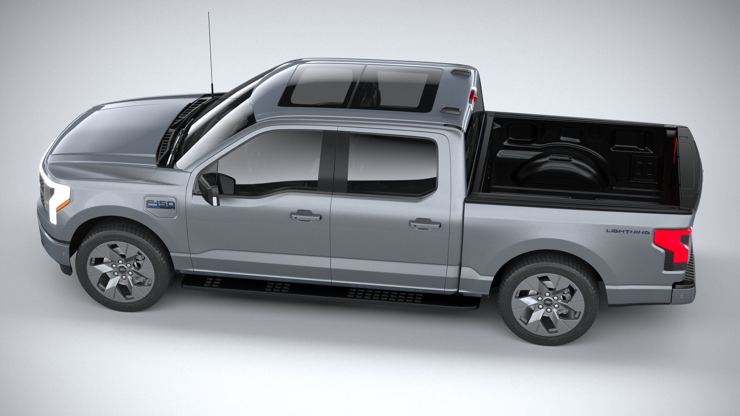 F-150 Lightning Flash 2024 3D model_9