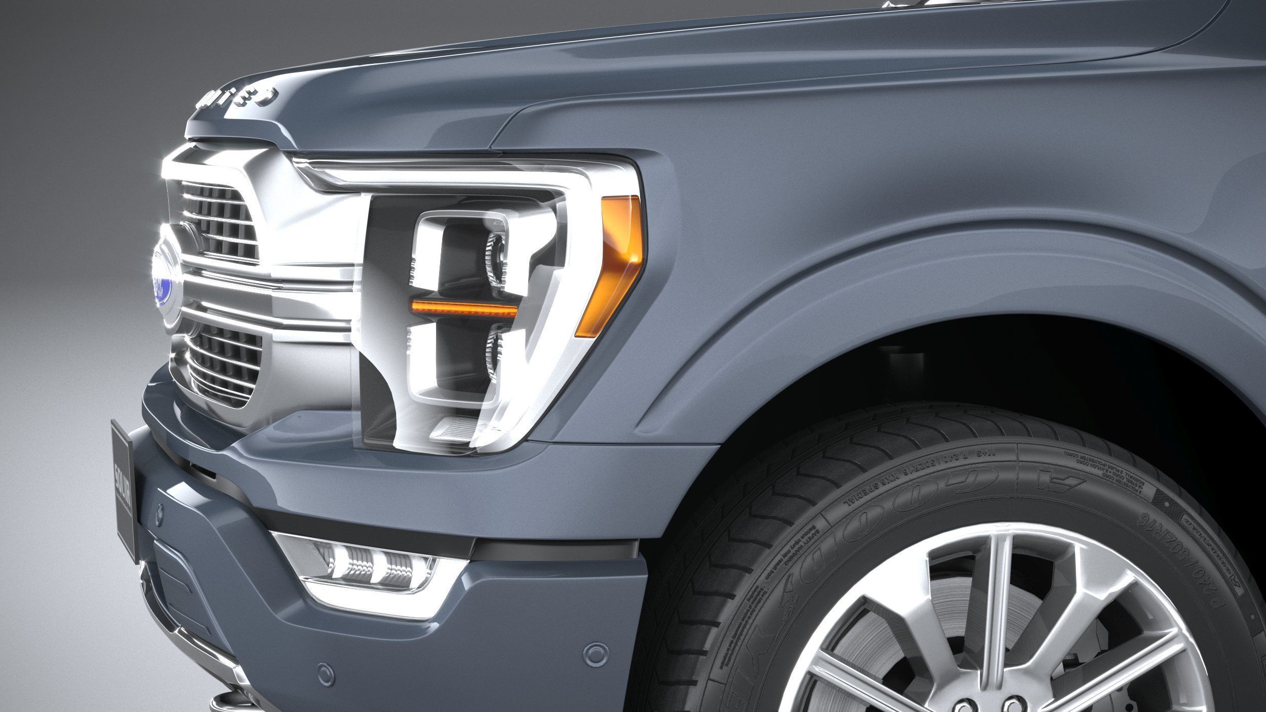 F-150 Limited 2021 3D model_4