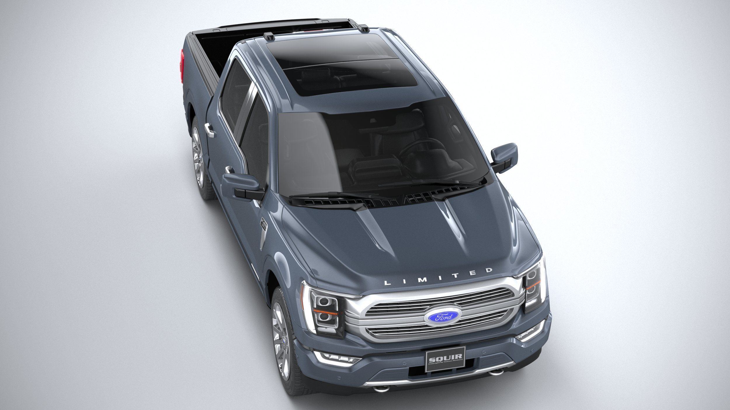 F-150 Limited 2021 3D model_12