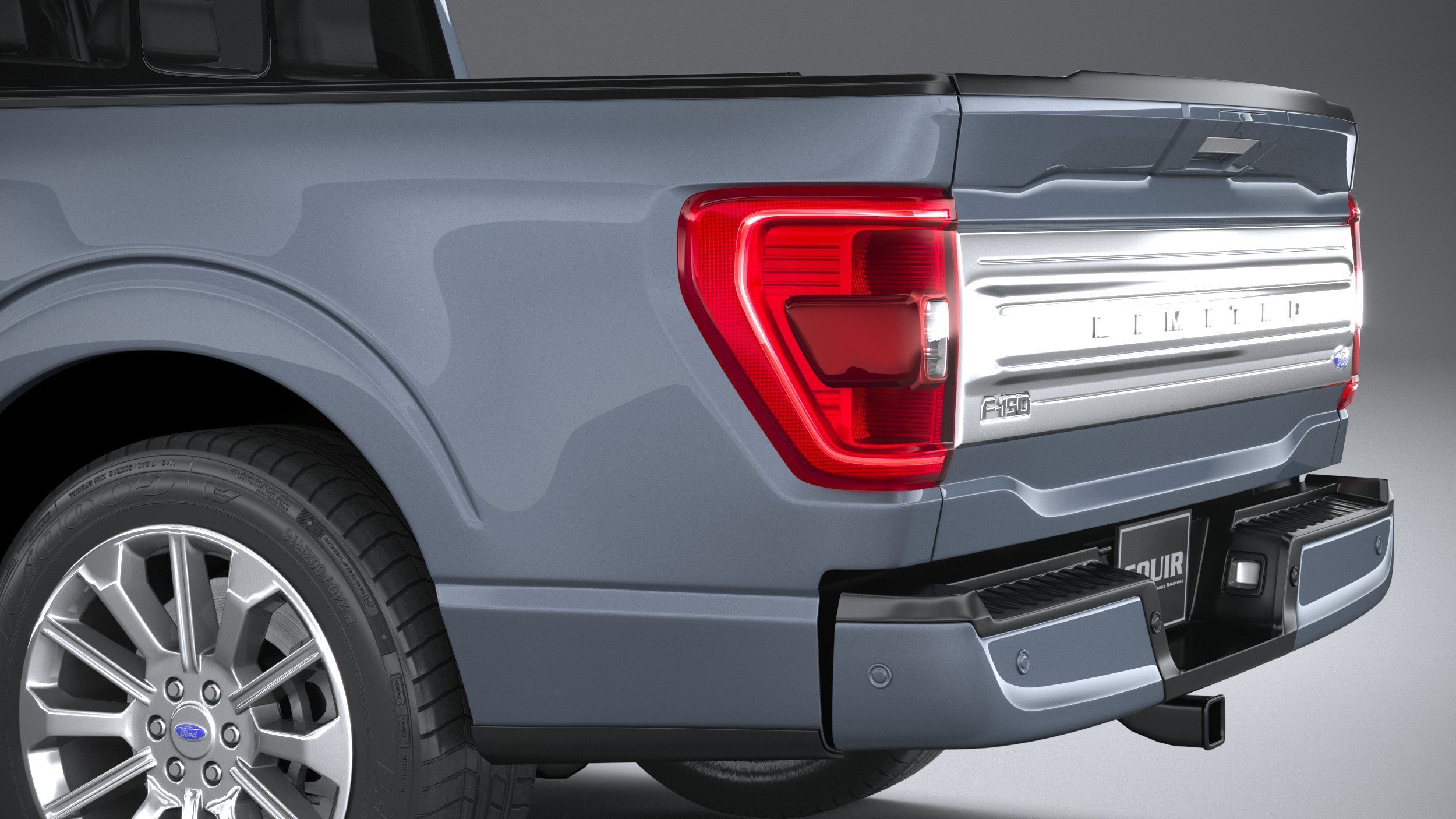 F-150 Limited 2021 3D model_9