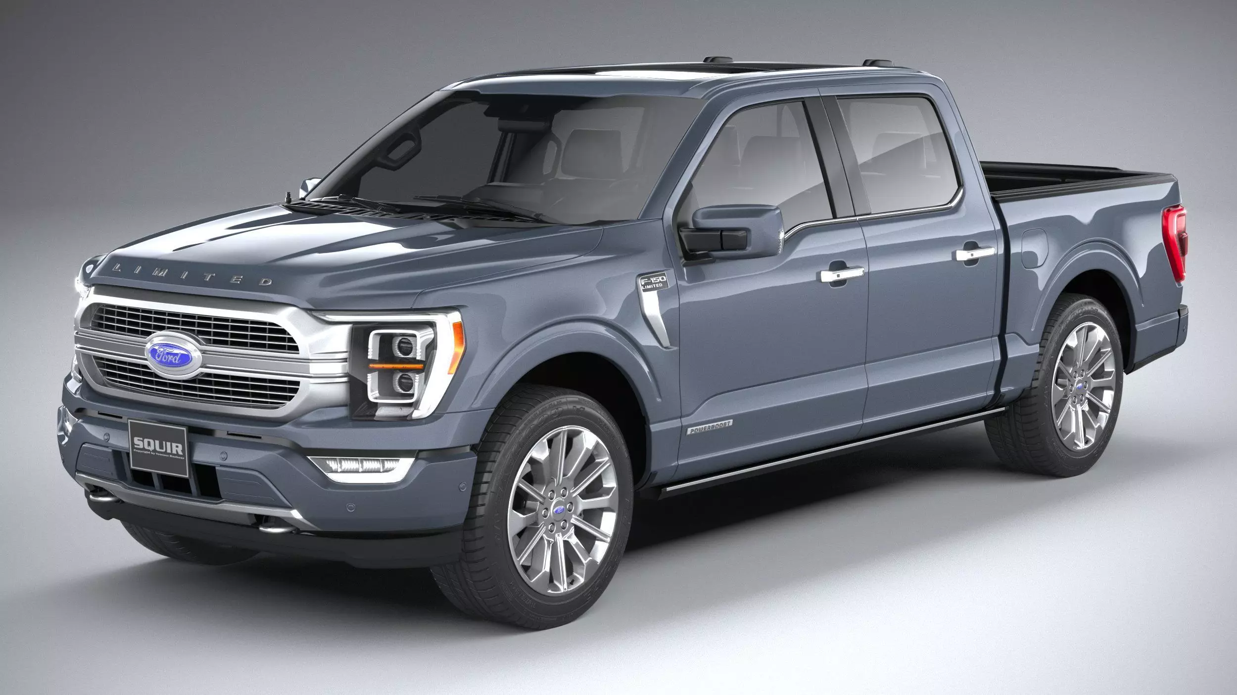 F-150 Limited 2021 3D model_0