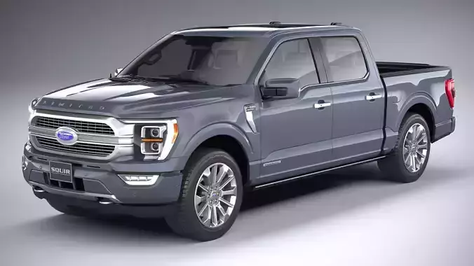 F-150 Limited 2021 3D model