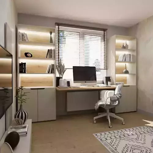 home office 3D model