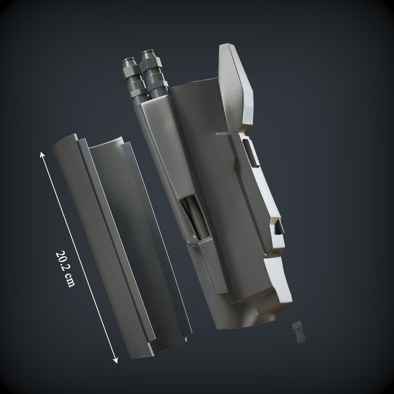 BOBA FETT ROTJ ARMOR 3D print model_24