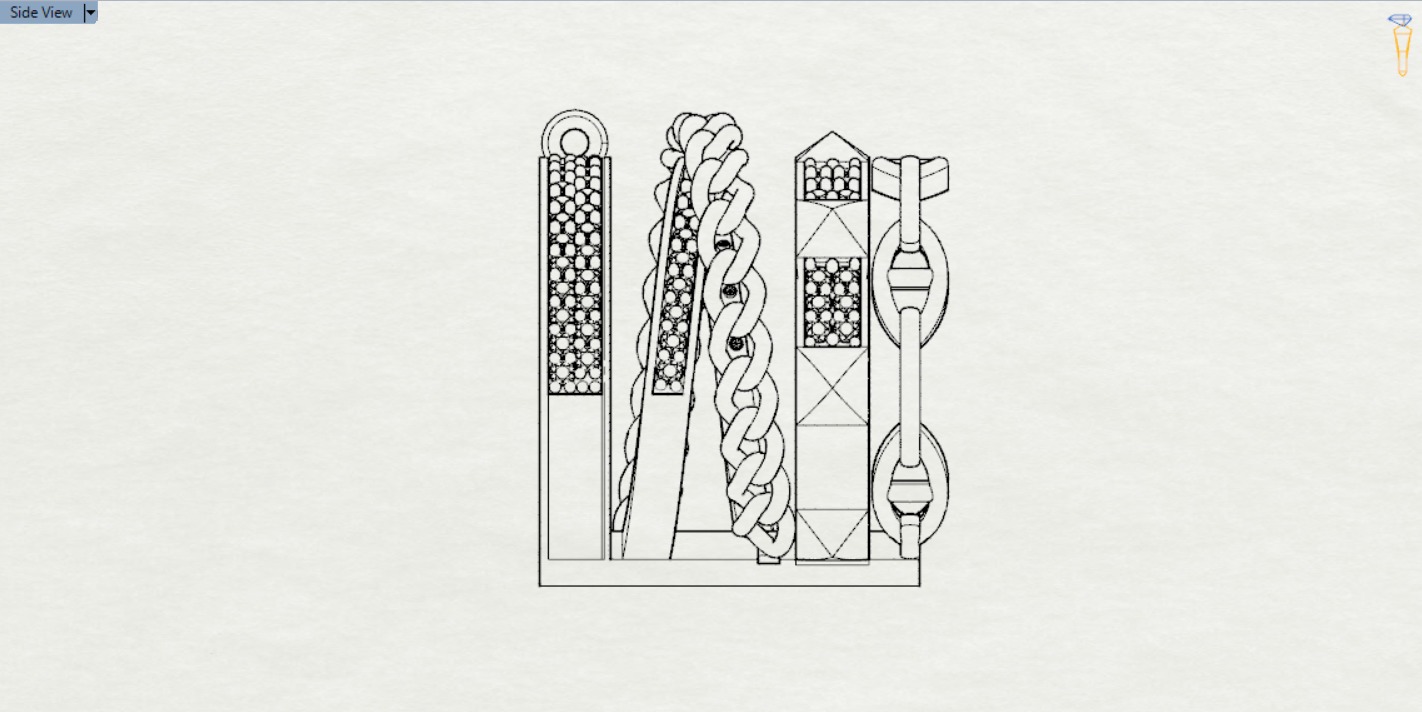 woman luxury jewelry ring jr00011 3D print model_13