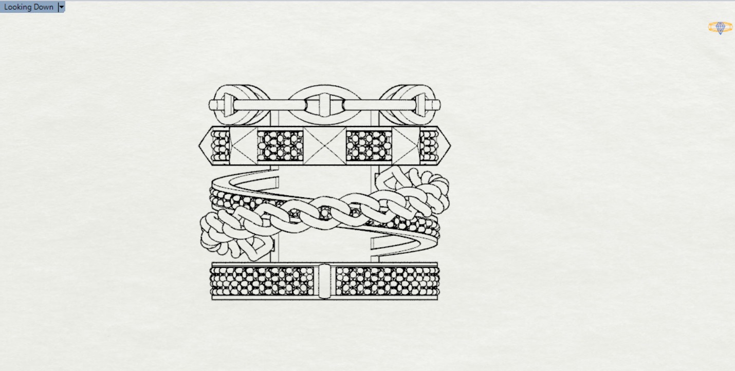 woman luxury jewelry ring jr00011 3D print model_10