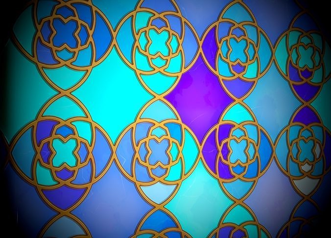 window 3 pattern - VOL 02 - Maps - SBSAR Texture 5