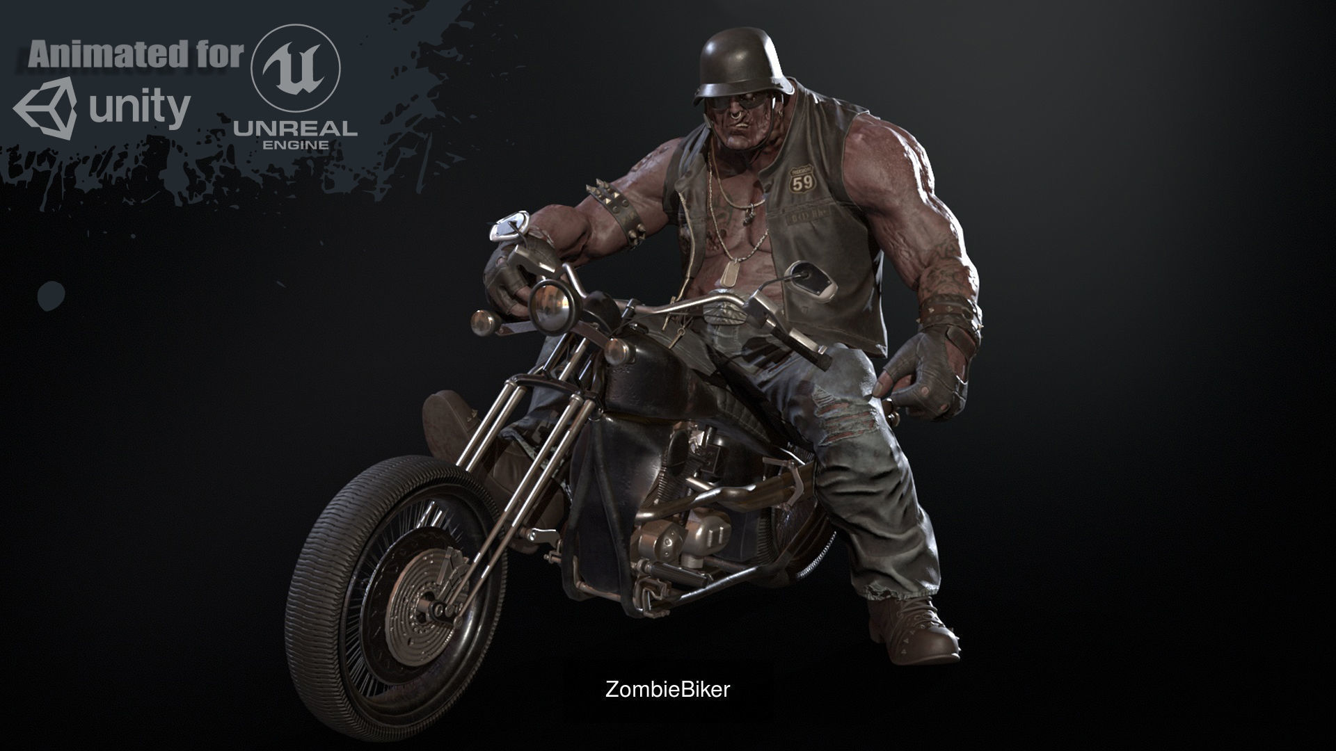 Urban Zombie Pack2 3D Model Collection_14